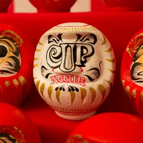 Hình Xăm Lật Đật Daruma Mini