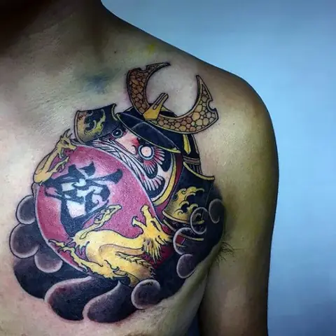 Hình Xăm Lật Đật Daruma Mini