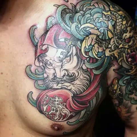 Hình Xăm Lật Đật Daruma Mini