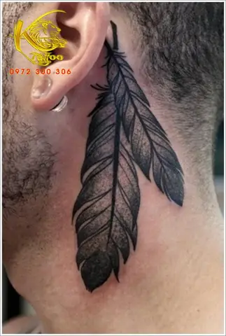 Xăm Lông Vũ Dành Cho Nam
