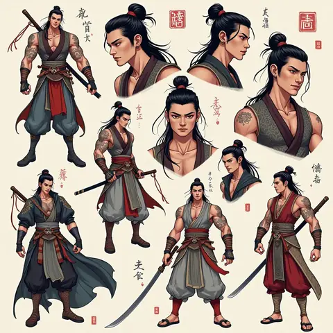 Những Lưu Ý Quan Trọng Trước Khi Xăm Hình Lữ Bố Điêu Thuyền