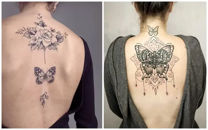 Các Mẫu Hình Xăm Lưng Đẹp Cho Nữ Các Mẫu Hình Xăm Lưng Đẹp Cho Nữ