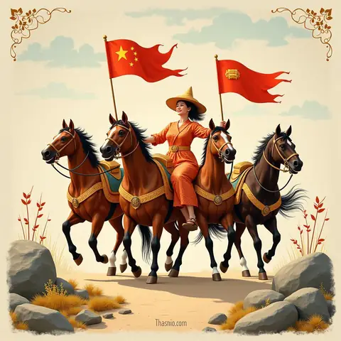 Ý Nghĩa Phong Thủy Của Hình Xăm Mã Đáo Thành Công