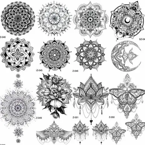 Hình Ảnh Cho Hình Xăm Mandala Ở Bụng: