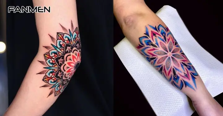 Hình Xăm Mandala Màu Sắc Hình Xăm Mandala Màu Sắc