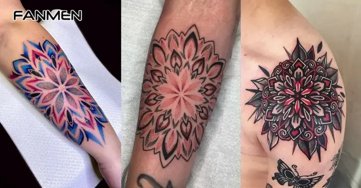 Hình Xăm Mandala Màu Sắc Hình Xăm Mandala Màu Sắc