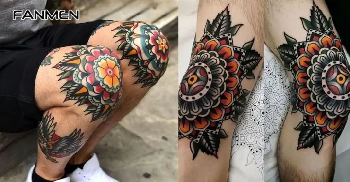 Hình Xăm Mandala Màu Sắc Hình Xăm Mandala Màu Sắc