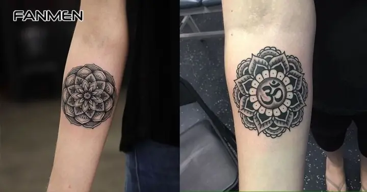 Hình Xăm Mandala Mini Hình Xăm Mandala Mini