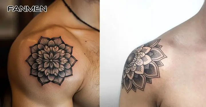 Hình Xăm Mandala Mini Hình Xăm Mandala Mini