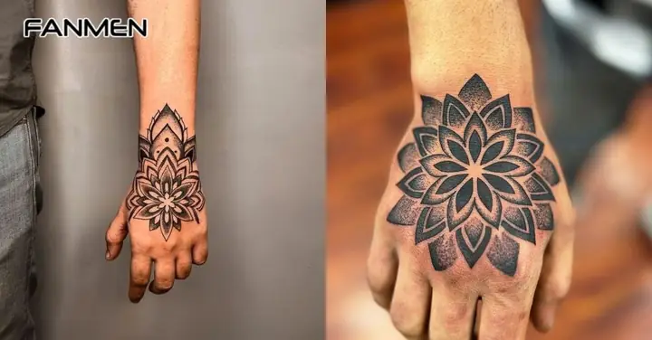 Hình Xăm Mandala Mini Hình Xăm Mandala Mini
