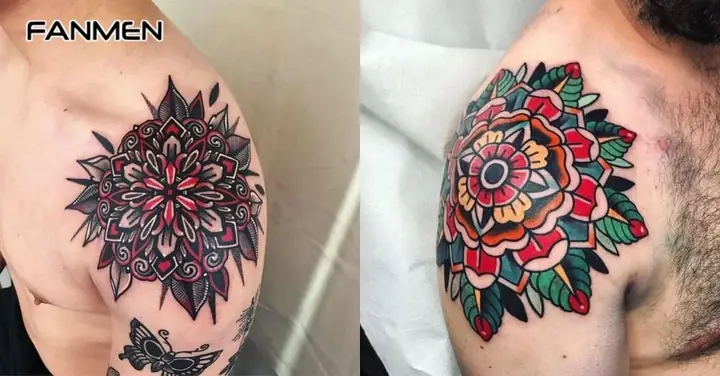 Hình Xăm Mandala Màu Sắc Hình Xăm Mandala Màu Sắc