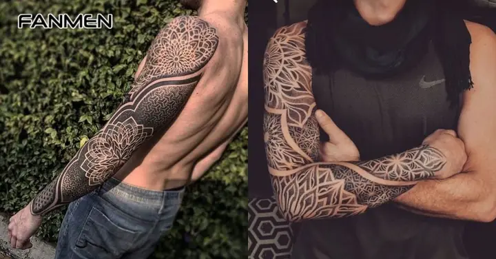 Hình Xăm Mandala Kiểu Tattoo Sleeve Hình Xăm Mandala Kiểu Tattoo Sleeve