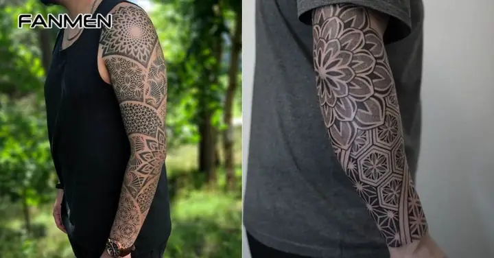 Hình Xăm Mandala Kiểu Tattoo Sleeve Hình Xăm Mandala Kiểu Tattoo Sleeve