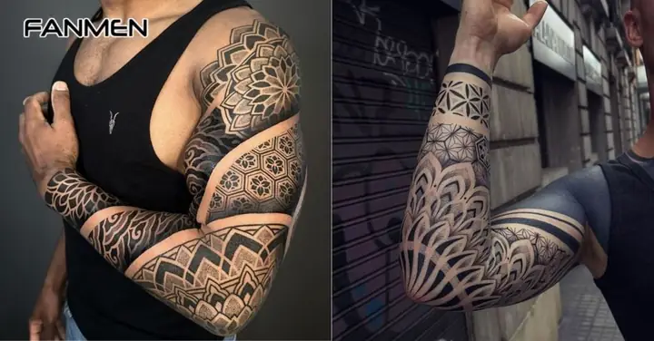 Hình Xăm Mandala Kiểu Tattoo Sleeve Hình Xăm Mandala Kiểu Tattoo Sleeve