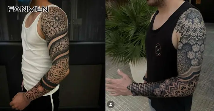 Hình Xăm Mandala Kiểu Tattoo Sleeve Hình Xăm Mandala Kiểu Tattoo Sleeve