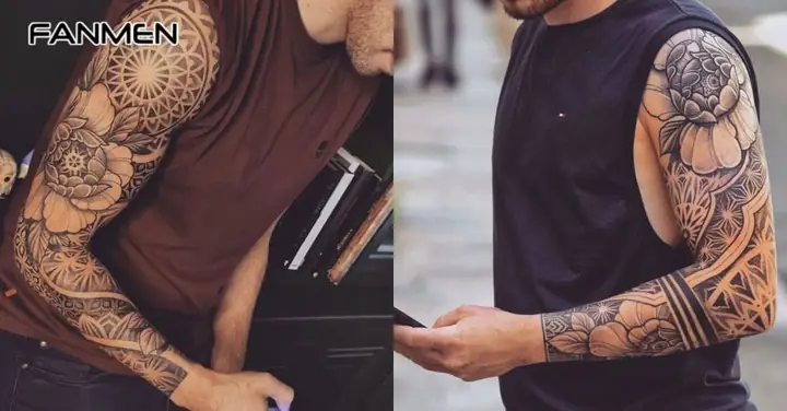 Hình Xăm Mandala Kiểu Tattoo Sleeve Hình Xăm Mandala Kiểu Tattoo Sleeve