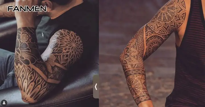 Hình Xăm Mandala Kiểu Tattoo Sleeve Hình Xăm Mandala Kiểu Tattoo Sleeve