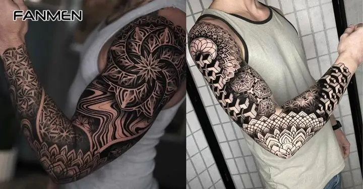 Hình Xăm Mandala Kiểu Tattoo Sleeve Hình Xăm Mandala Kiểu Tattoo Sleeve