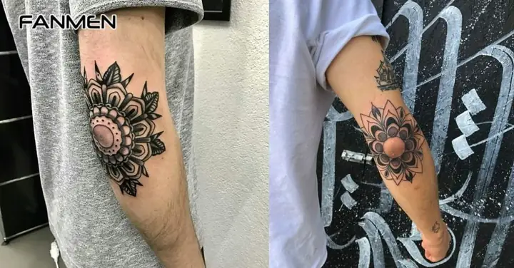 Hình Xăm Mandala Mini Hình Xăm Mandala Mini