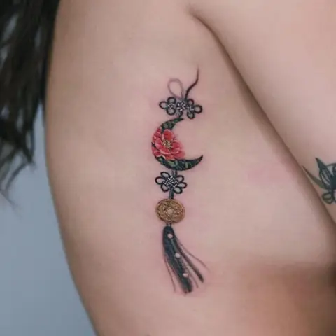Hình Xăm Đồng Xu Cổ