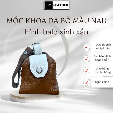 Móc Khóa Da Thật
