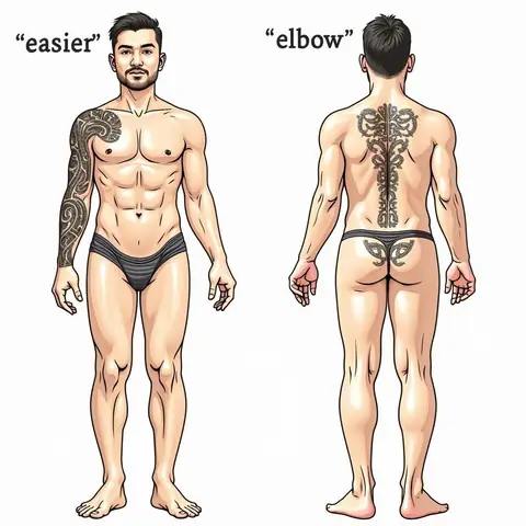 Vị Trí Hình Xăm: “nơi Khó” Giá Cao?