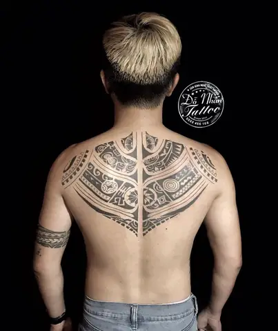 Hình Ảnh Cho Hình Xăm Maories Lưng: