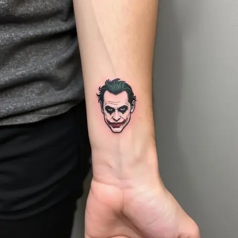 Hình Xăm Joker Mini Và Vị Trí Xăm Nhỏ Hình Xăm Joker Mini Và Vị Trí Xăm Nhỏ
