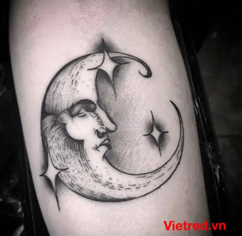 Ý Tưởng Hình Xăm Mặt Trăng