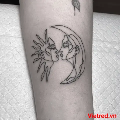 Ý Tưởng Hình Xăm Mặt Trăng
