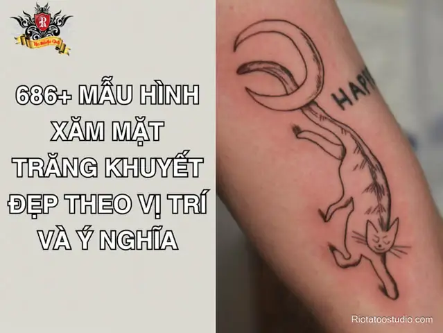 686+ Mẫu Hình Xăm Mặt Trăng Khuyết Đẹp Theo Vị Trí Và Ý Nghĩa