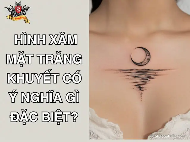 Hình Xăm Mặt Trăng Khuyết Có Ý Nghĩa Gì Đặc Biệt?
