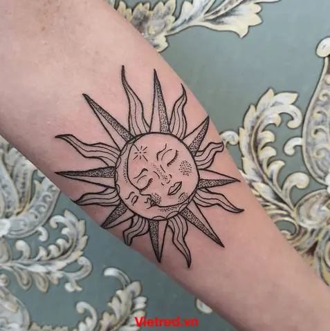 Ý Tưởng Hình Xăm Mặt Trời