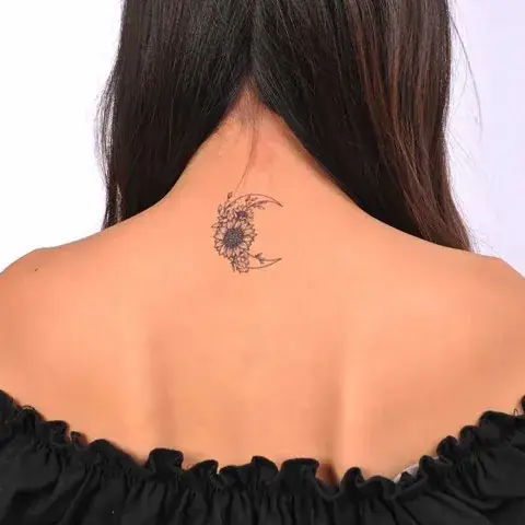 Hình Ảnh Cho Hình Xăm Mặt Trời Sau Gáy:
