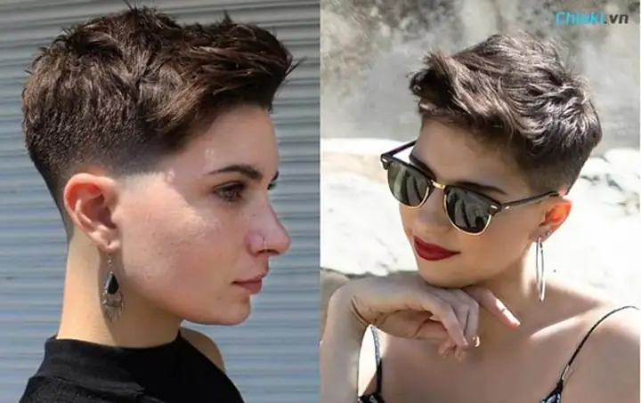 25. Tóc Nữ Ngắn Cá Tính Undercut 25. Tóc Nữ Ngắn Cá Tính Undercut