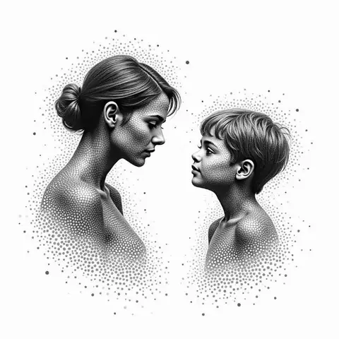 Phong Cách Dotwork