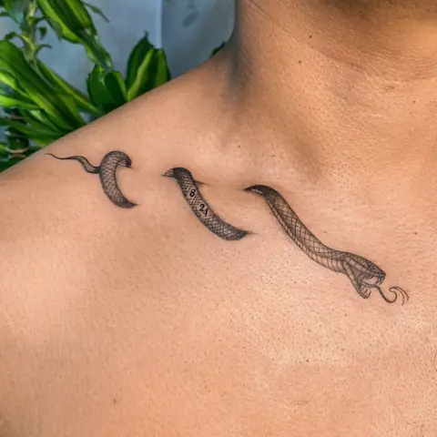 Hình Xăm Medusa Mini