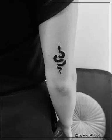 Hình Xăm Medusa Mini
