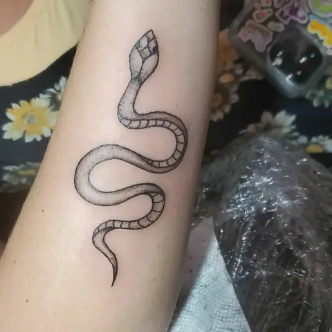 Hình Xăm Medusa Mini