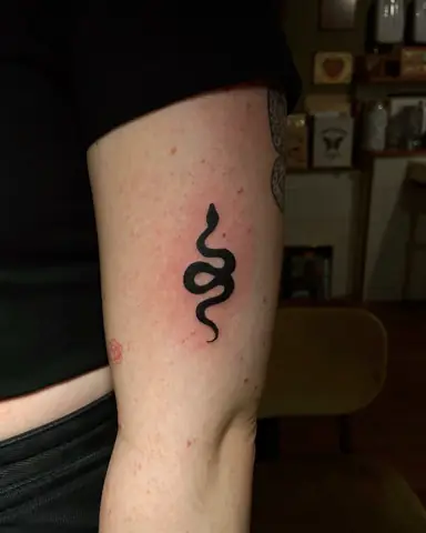 Hình Xăm Medusa Mini