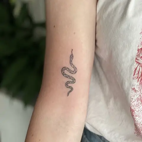 Hình Xăm Medusa Mini