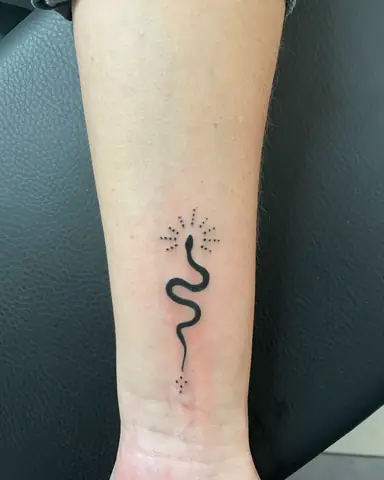 Hình Xăm Medusa Mini