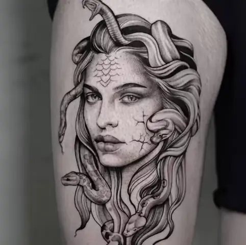Ý Nghĩa Hình Xăm Nữ Thần Rắn Medusa