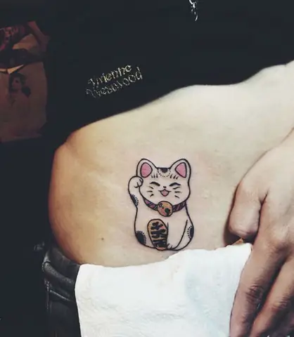 Hình Xăm Con Mèo Nhỏ