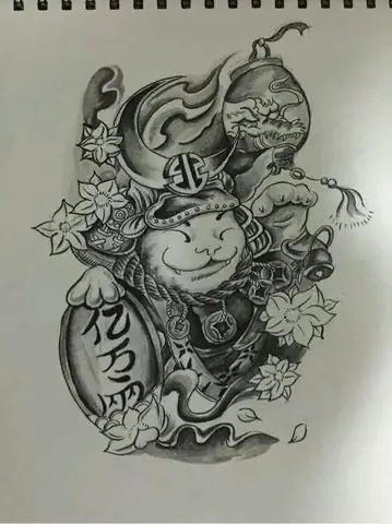 Những Lưu Ý Quan Trọng Trước Và Sau Khi Xăm Hình Mèo Thần Tài Samurai Những Lưu Ý Quan Trọng Trước Và Sau Khi Xăm Hình Mèo Thần Tài Samurai