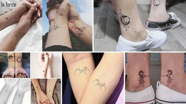 Xăm Hình Cặp Ở Cổ Tay, Cổ Chân Xăm Hình Cặp Ở Cổ Tay, Cổ Chân