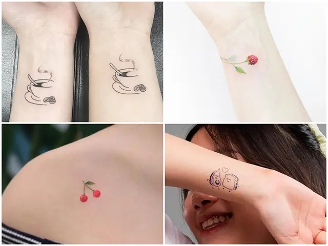 Hình Xăm Về Chủ Đề Đồ Ăn Cute
