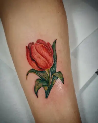 Hình Xăm Hoa Hồng Nhỏ
