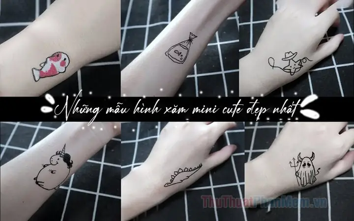 Hình Ảnh Cho Hình Xăm Mini Cute Đơn Giản: