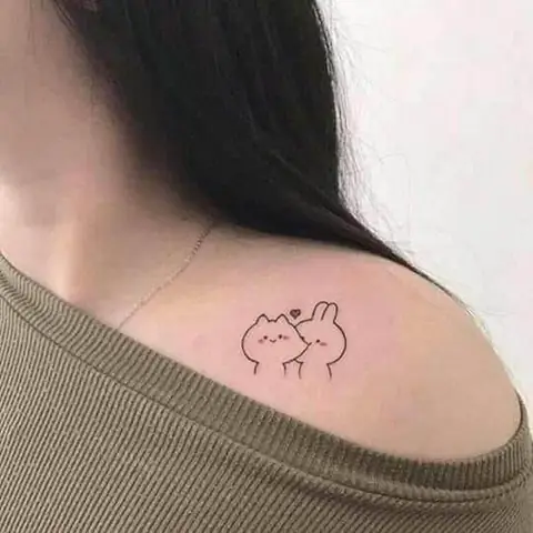 Hình Ảnh Cho Hình Xăm Mini Cute Đơn Giản: